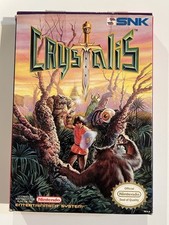 Nintendo NES Game (Crystalis) 1985 Cartridge With Box And Game