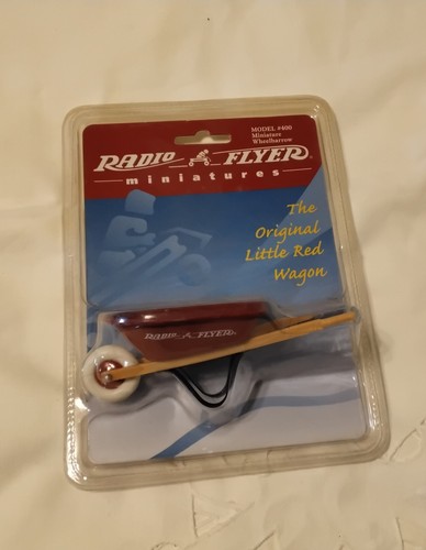 Neu in Verpackung Miniatur Radio Flyer Schubkarre