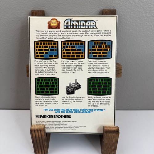 Amidar (Atari 2600) CIB komplett in Box, Cartridge und Handbuch NTSC getestet funktioniert! - Bild 4 von 9