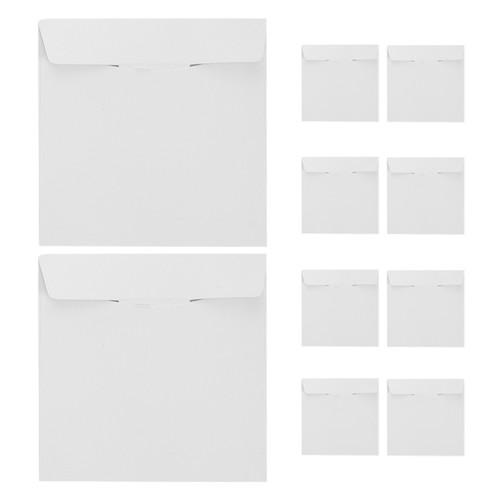10 Pcs CD Bag Case Holder Jewel Cases for Cd/dvd Mailing Envelope - 第 6/12 張圖片