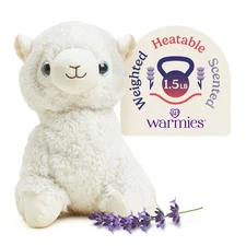 Microwavable & Weighted Stuffed Animals, Llama - Heated Stuffed Animal Plushi...