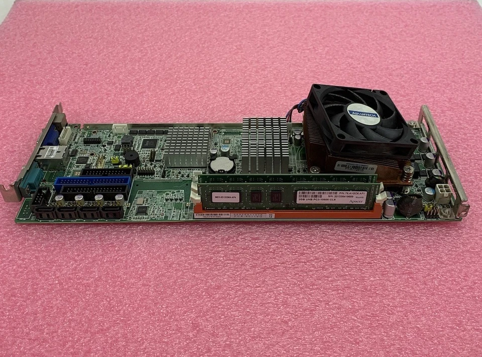 Advantech IPC-619 CPU Board Intel Core 2 Quad Q9400 2.66GHz 4GB RAM - Image 4 of 4
