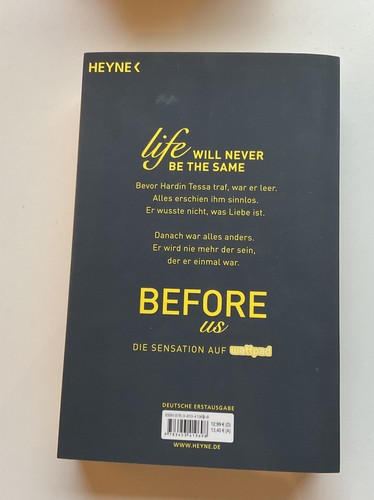 Before us von Anna Todd (2016, Taschenbuch) - Bild 2 von 2
