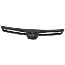Grille Assembly Black For 2006-2008 Honda Civic Coupe