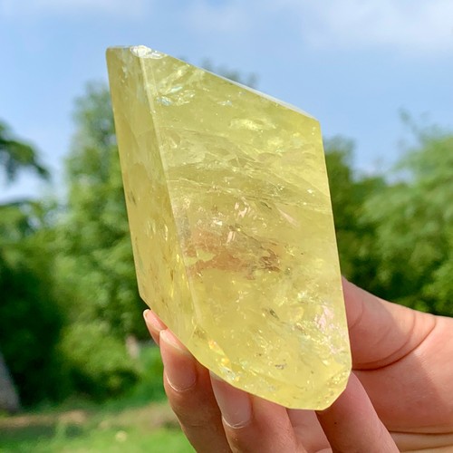 318G AAA Grade Natural Citrine Freeform Quartz Crystal Healing Energy Chakras - Picture 8 of 24