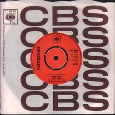 Fleetwood Mac Albatross 7" vinyl UK Cbs 1968 4 prong label design Hall of fame