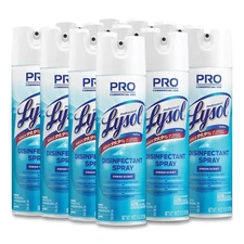 Professional LYSOL Brand 04675CT 19 oz. Aerosol Spray - Fresh Scent (12/CT) New