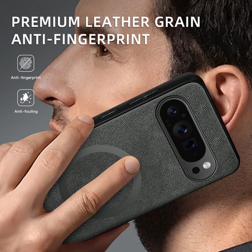 For Google Pixel 10 Pro XL 9A 8 7 Pro Luxury PU Leather Magnetic Case Shockproof - Picture 22 of 58