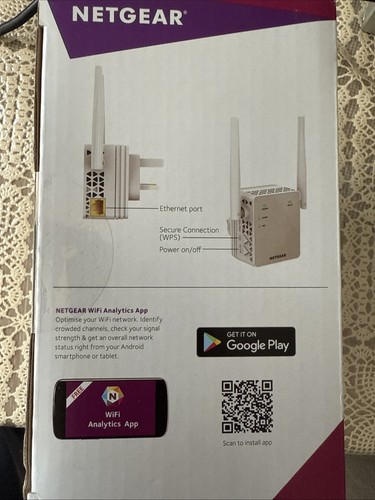NETGEAR EX6120 AC1200 Dual Band WiFi Range Extender (Model: EX6120) - Afbeelding 4 van 4