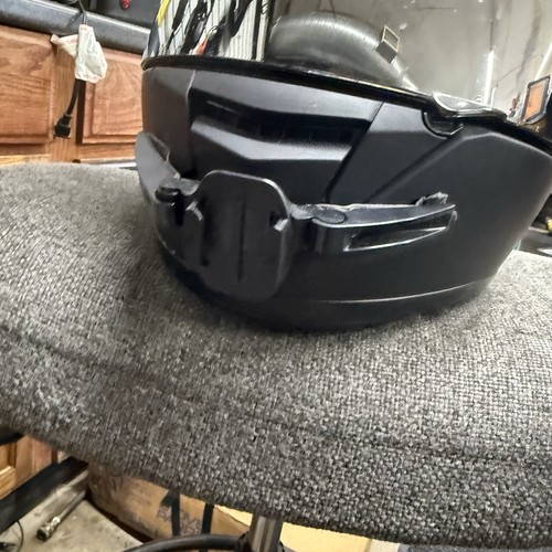 Casco de motocicleta Shoei GT-Air parasol poco kilometraje negro DOT montaje de cámara mediano - Imagen 3 de 12