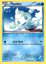 Vanillite Common Noble Victories 27/101 Pokémon TCG