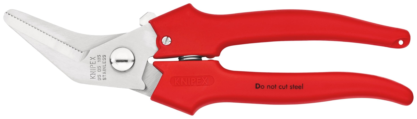 KNIPEX 95 05 185 - это набор инструментов для художественной резки металла толщиной 185 мм