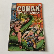 Conan The Barbarian 7 Very Fine Vf 8.0 Marvel 1971