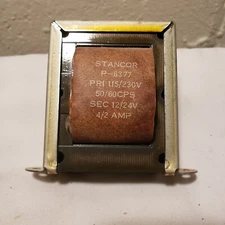 New Old Stock Power Transformer 12/24 Volt Secondary Stancor