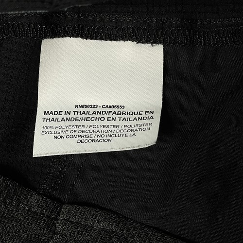 Nike Golf Modern Fit Men's 37* Chino Dri-Fit Tech Woven Performance Black Shorts - Picture 5 of 6