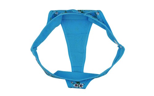 Perizoma donna cotone stampa floreale intimo lingerie mutandine slip xConfezione da 3 - Foto 5 di 7