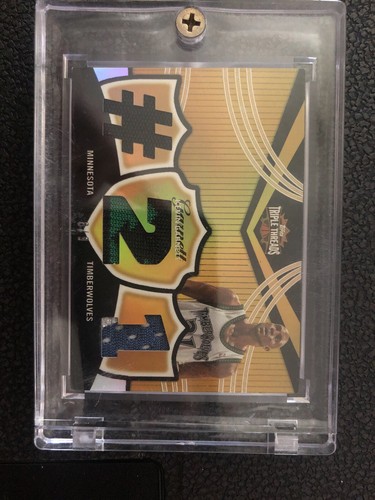 2007 Topps Triple Thread Kevin Garnett Basketball Karte