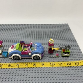 LEGO Friends #41091 - Mia's Roadster w/Mia Figure & Manual (COMPLETE)