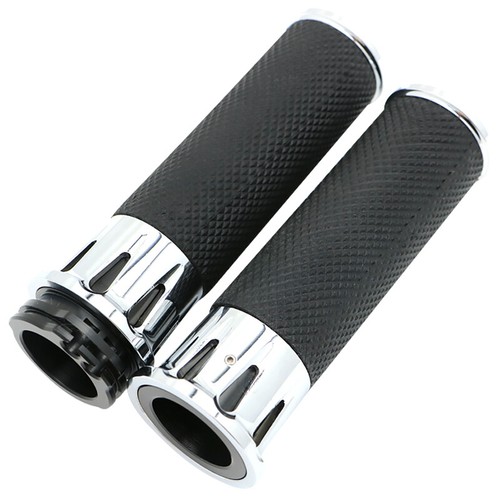 1'' Handle Bars For Harley Hand Grips Dyna Softail Road Glide XL XR VRSC Touring - Bild 10 von 11