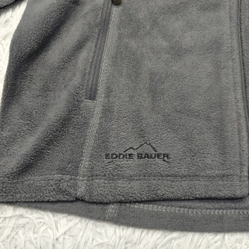 Damen Crew Carwash Eddie Bauer Outdoor Microfleece Full-Zip grau Jacke XS - Bild 6 von 18