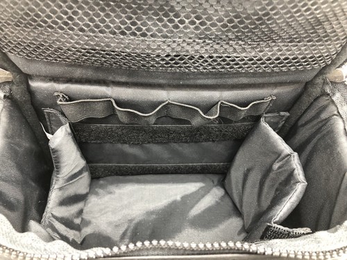 Videocamera vintage Jensen nera custodia morbida tracolla borsa da viaggio nera Pock - Foto 13 di 20