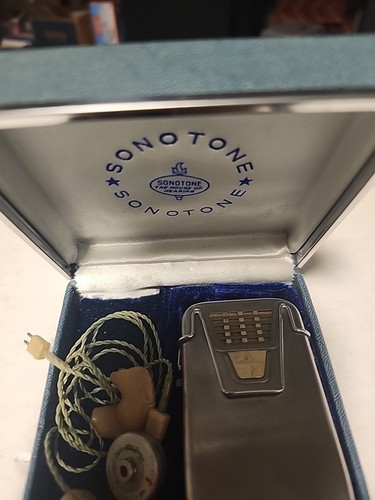 Vintage SONOTONE 200 Hearing Aid Untested In Original Case See Pictures - Picture 4 of 14