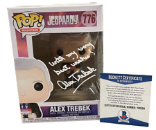 ALEX TREBEK SIGNED JEOPARDY POP VINYL FUNKO FIGURE AUTHENTIC AUTOGRAPH BECKETT E ALEX TREBEK SIGNED JEOPARDY POP VINYL FUNKO FIGURE AUTHENTIC AUTOGRAPH BECKETT E