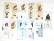 Lot Catholic Religious Items - Necklaces Medals St Jude Anthony Peregrine NEW