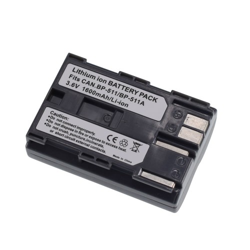 Akku oder Ladegerät für Canon BP-511 MV650i MV700 MV700i MV730i MV750i EOS DS6041 - Bild 17 von 50