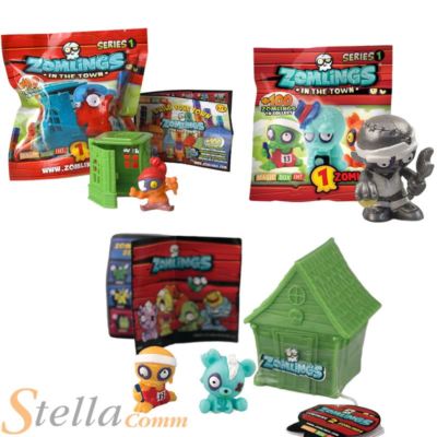 ZOMLINGS IN THE TOWN SERIES 1 Lot de 9 Blind Bags