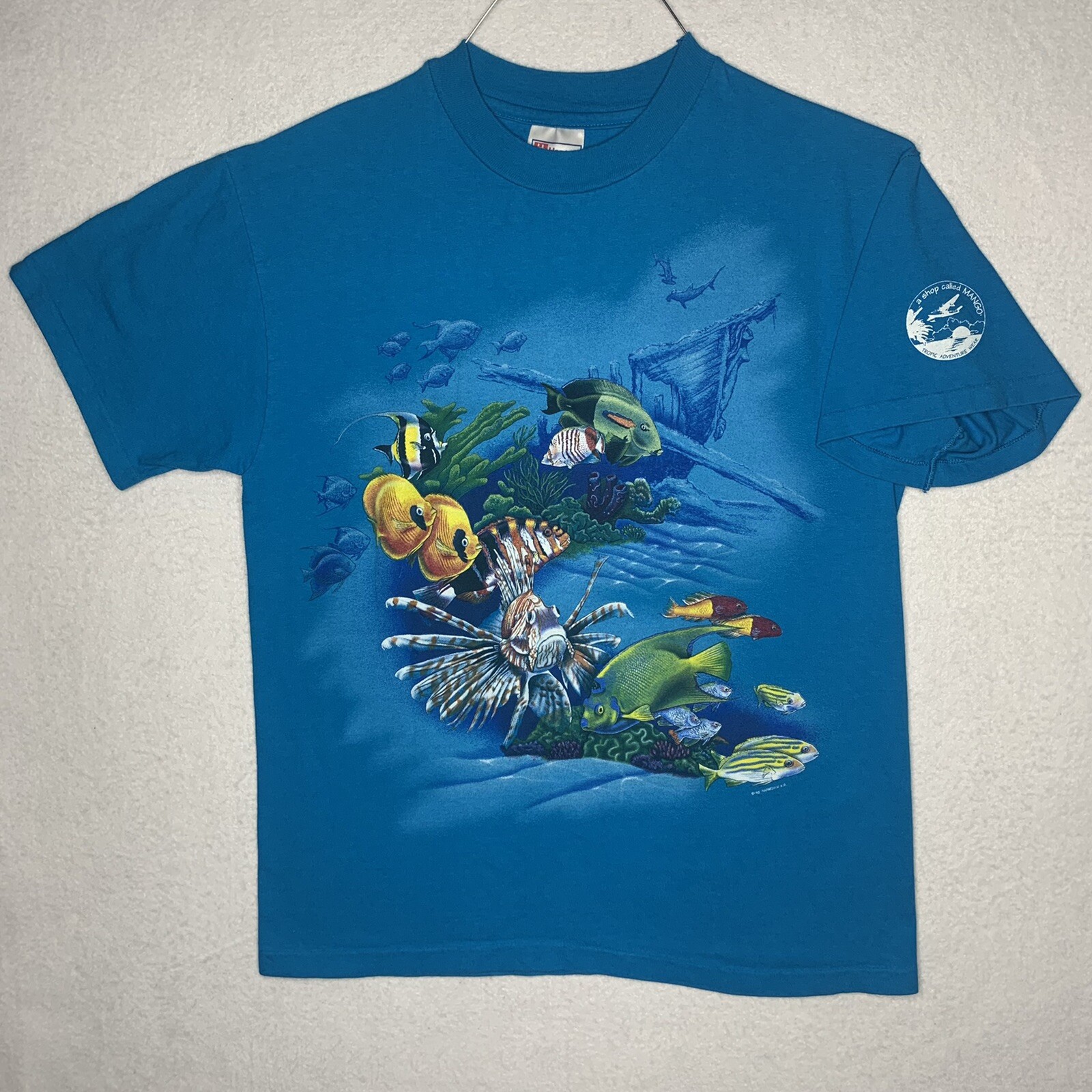 Vintage Ocean Life T Shirt Adult Medium Deep Sea Fish… - Gem 2022新発 新品未使用タグ付きSEA 15TH ANNIVERSARY TEE Tシャツ/カットソー(半袖/袖なし)