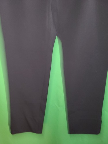 7922) NWOT J JILL 4 Petite Premium Bi Stretch black heavy cotton pants crop 4P - Picture 4 of 8