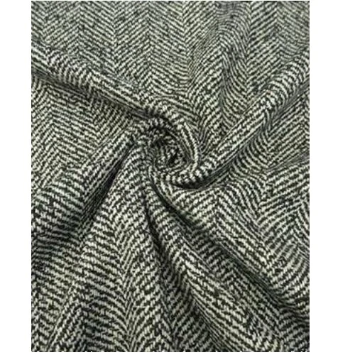 Wool Blend Herringbone Fabrics