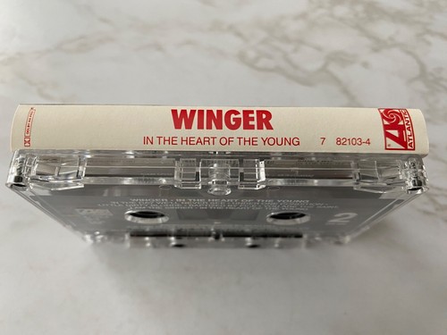 Winger In The Heart Of The Young Cassette Tape 1990 Atlantic 782103-4 Hair Metal - Picture 3 of 3