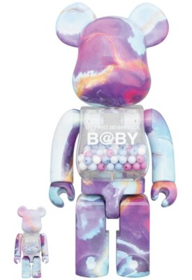 その他 MEDICOM TOY - MY FIRST BE@RBRICK B@BY marble 100%&400% MY FIRST BE@RBRICK B@BY 400% & 100% Marble MEDICOM TOY