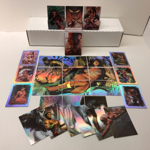 WARLORD OF MARS (BREYGENT 2012) Complete Base Card Set + ALL 27 FOIL CHASE CARDS - Bild 7 von 8