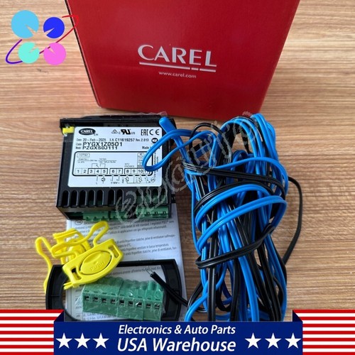 Carel Digital Temperature Controller Thermostat w/ Sensor Probes 115V PZGXS0J111 - Picture 8 of 12