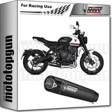 MIVV TUBO ESCAPE COMPLETO RCN X-M5 NEGRO C TRIUMPH TRIDENT 660 2021 21 2022 22
