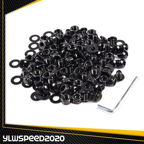 Front & Rear Universal Model Fender Flares Powder Coated Hardware Screw/Bolt Kit - Picture 3 of 9