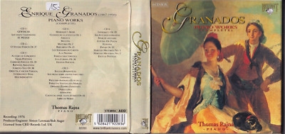 Granados - Thomas Rajna   Piano Works (Complet) 6xCD Box-Set, Brilliant Classics