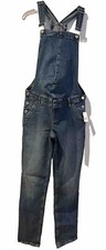 NWT Gap blue jean overalls size S