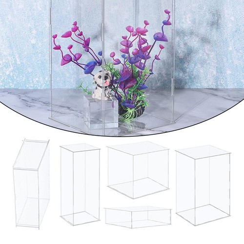 Acrylic Display Case Dustproof Box Model Toy Collectibles Action Figure Showcase - Picture 4 of 72