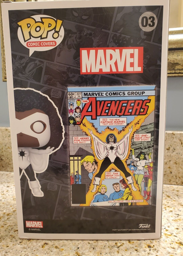 Funko Pop! Portadas de cómic Marvel #03 Capitana Marvel (Monica Rambeau) ~ ¡NUEVO! - Imagen 2 de 4