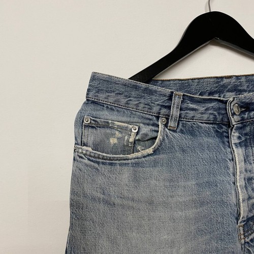 Pantalones de mezclilla vintage de archivo Helmut Lang talla 32 azul años 90 hechos en Italia - Imagen 5 de 14