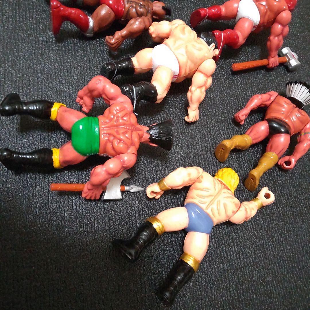 オーバートップマン　mannix プロレス　フィギュア　over top man Over Top Man Mannix Vintage Pro Wrestling Figure Set of 8 | eBay