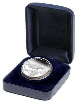 Cook Islands 2008 $1 Antonov An-148 Colt 1 Oz Silver Proof Coin