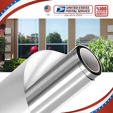 High Quality Waterproof Silver Privacy Window Glass Cover Film Home Sticker USA
