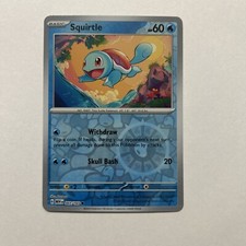 Squirtle 007/165 Sv: Scarlet & Violet 151 Reverse Holo