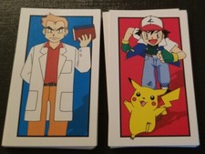 Pokemon Monopoly 16 Professor Oak and 16 Trainer Battle Cards Replacement Parts