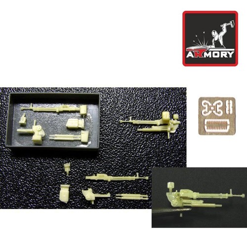 Armory Models AR AC7239 Scale 1:72 12.7mm DShK AA heavy machinegun for T54/55/62 - Bild 4 von 24